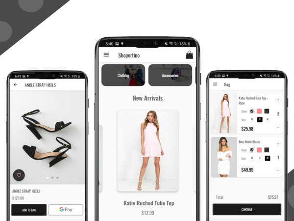 ecommerce android app template