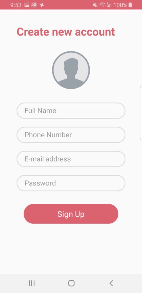android dating app template