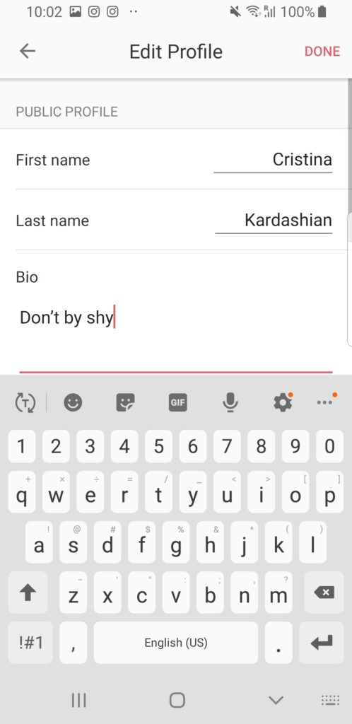android dating boilerplate