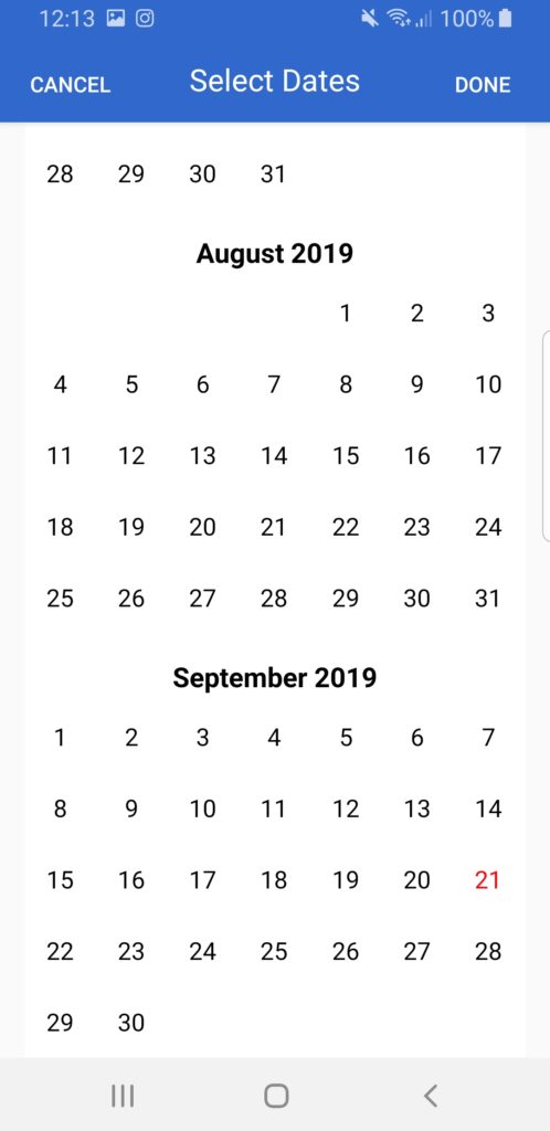 android dashboard app