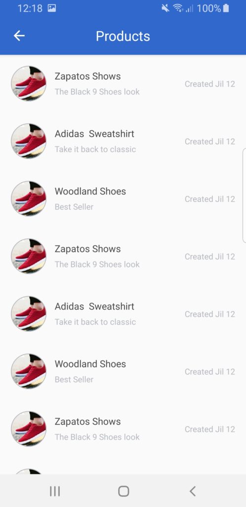 business dashboard app