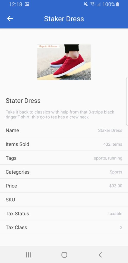 analytics dashboard app