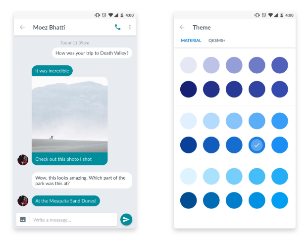 messenger app template android