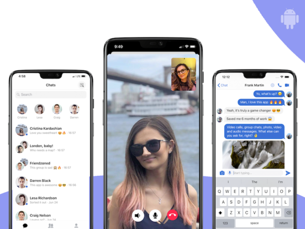 video chat android app